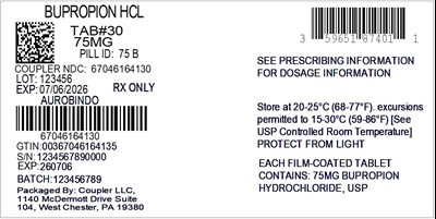 Label (59651 874 01 Bupropion 75mg 67046 1641 30)